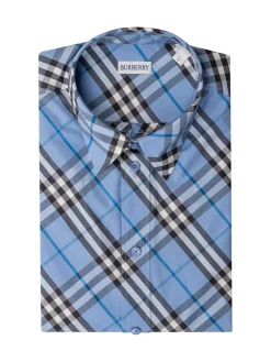 Camicia Robert a Maniche Corte Check