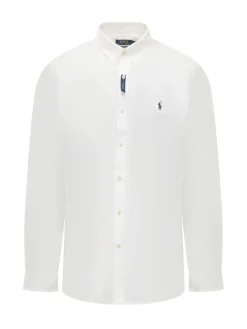 Camicia Sportiva a Maniche Lunghe a Righe