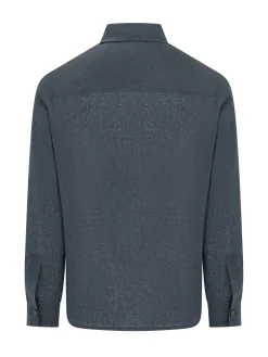 Camicia Track con Bande e Logo
