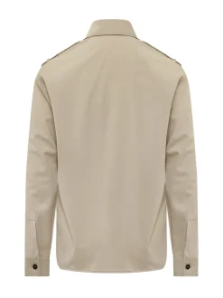 Camicia Utility con Tasche Applicate