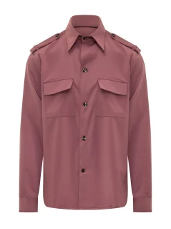 Camicia Utility con Tasche Frontali