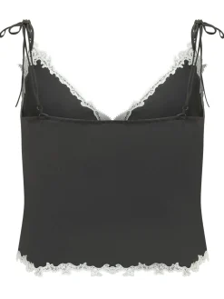 Camisole Top with Lace Insert
