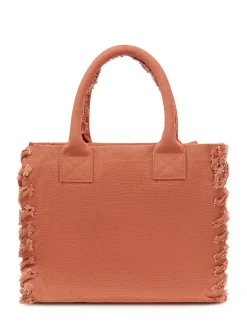 Canvas Shopper Bag with Logo