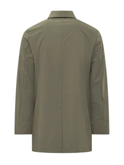 Cappotto con Collo Camicia