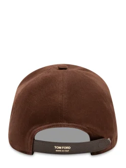 Cap with Contrasting Logo Embroidery