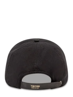 Cap with Contrasting Logo Embroidery