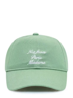 Cap with Slogan Embroidery