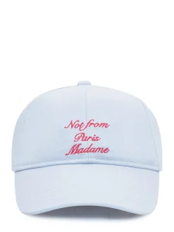 Cap with Slogan Embroidery