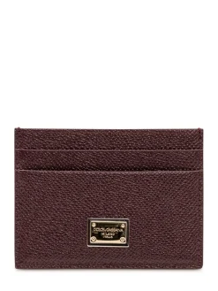 Card Holder with Logo Plaque