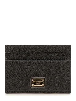 Card Holder with Logo Plaque