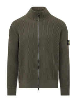Cardigan a Coste con Zip