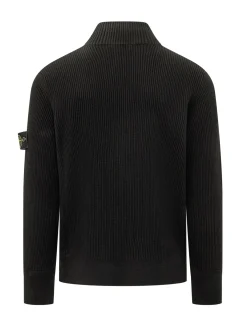 Cardigan a Coste con Zip