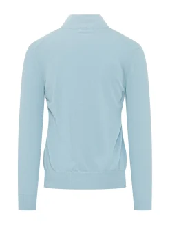 Cardigan con Zip Integrale
