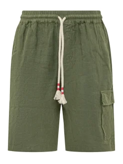 Cargo Bermuda with Drawstring