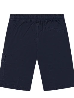 Cargo Shorts with Elastic Waist and Pockets