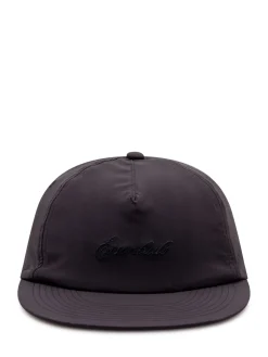 Cinque Panel Hat with Visor and Embroidered Logo