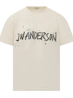 Circular T-shirt with Front Logo