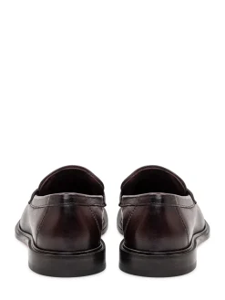 Classic Loafers with Front Strap