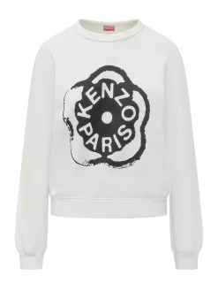Classic Sweatshirt with Logo Print
