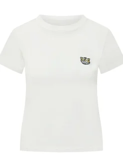 Classic T-Shirt with Tiger Head Patch