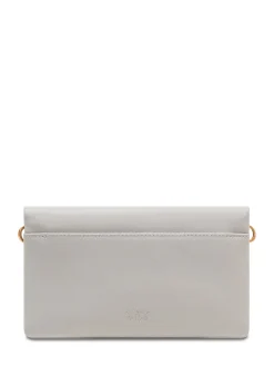 Click Soft Shoulder Bag with Flap and Logo