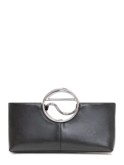 Clutch Bag with Rigid Handle