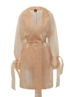 Cocco Organza Trench with Belt