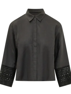 Collared Shirt with Long Sleeves