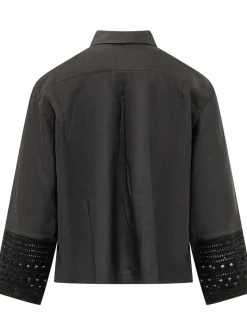 Collared Shirt with Long Sleeves