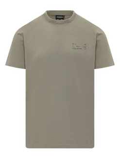Cool Fit Lettering Print T-shirt