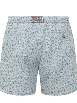 Costume da Bagno Uomo con Stampa Sportiva