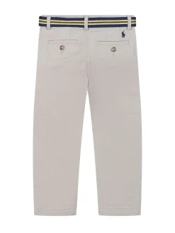 Cotton Chino Pants with Belt