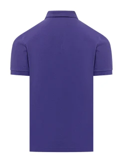 Cotton Polo Shirt with Embroidered Logo