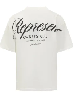 Cotton T-Shirt With Embroidered Logo