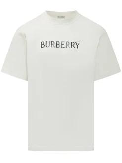 Cotton T-Shirt With Front Logo