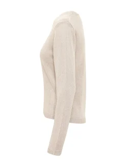 Crew Neck Lurex Sweater
