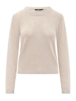 Crew Neck Lurex Sweater
