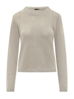 Crew Neck Lurex Sweater
