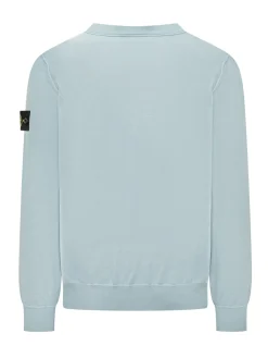 Crewneck Sweater with Sleeve Patch