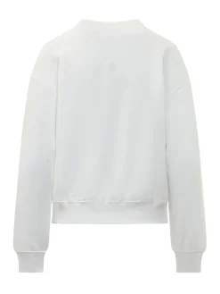 Crewneck Sweatshirt with Embroidery