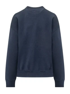 Crewneck Sweatshirt with Embroidery