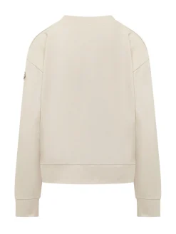 Crewneck Sweatshirt With Front Embroidery