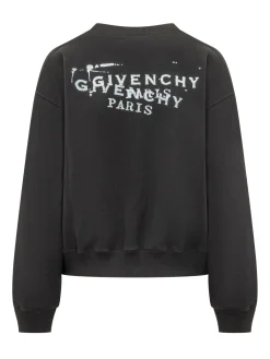 Crewneck Sweatshirt With Graphic Print