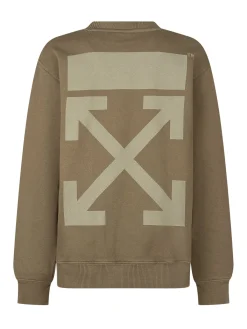Crewneck Sweatshirt with OFF Logo