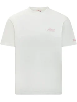 Crewneck T-shirt with Embroidery