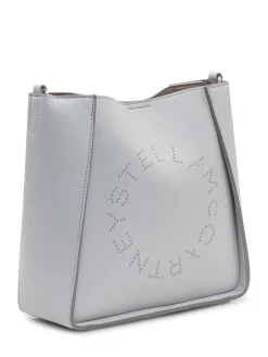 Crossbody Bag with Perforated Logo