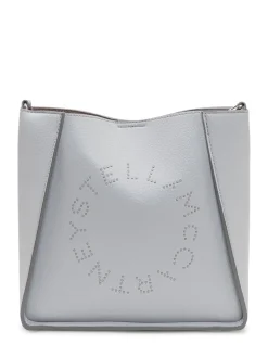 Crossbody Bag with Perforated Logo