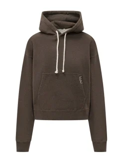 Curved Hem Hoodie
