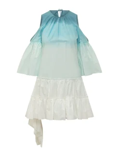 Dip Dye Ruffle Dress