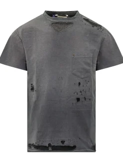 Distressed Pocket T-shirt